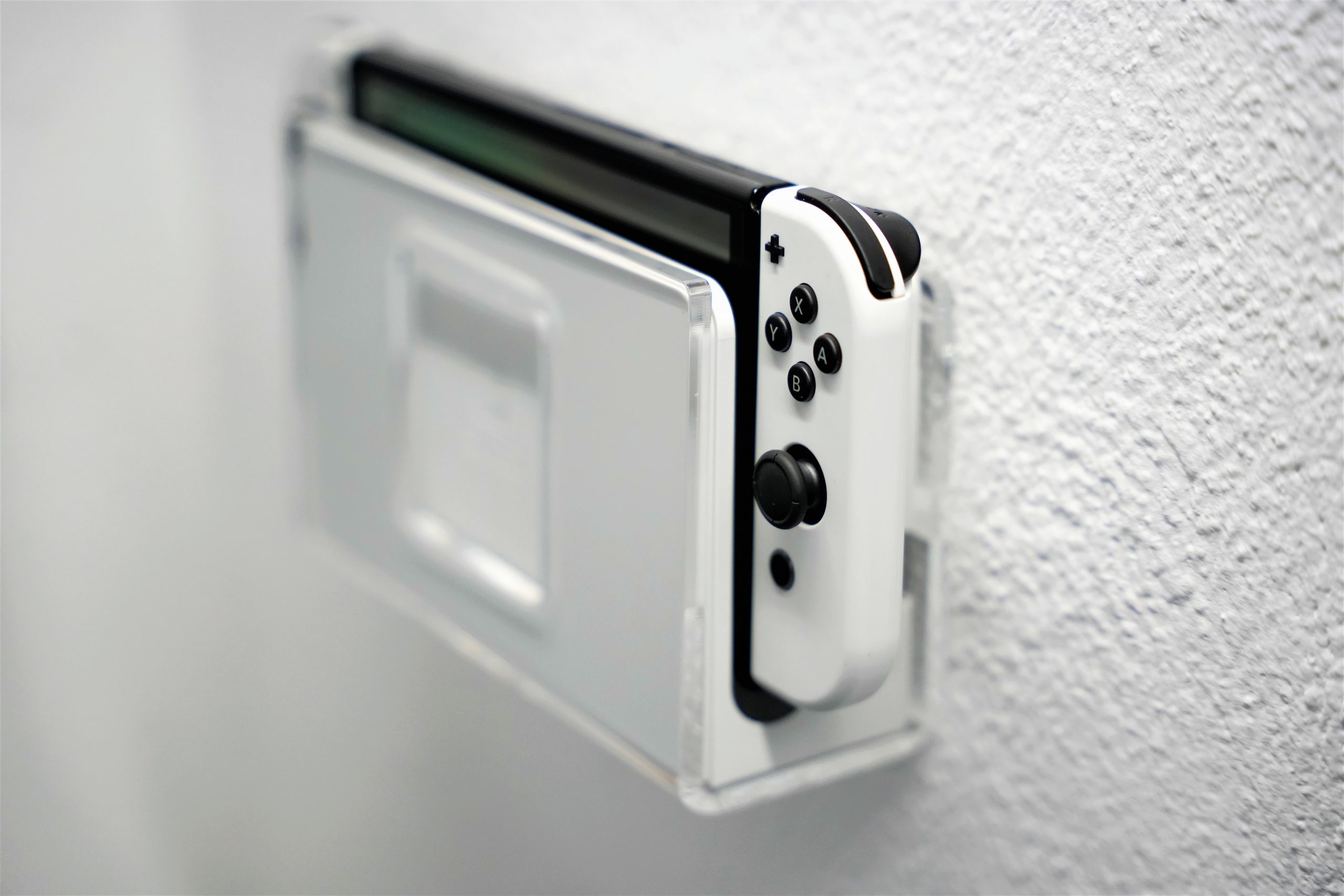 Wand Halterung Für Nintendo Switch mit Blauer LED Standfuss Schutzhülle USB  DOCK – Schnäppchen zum Bestpreis !